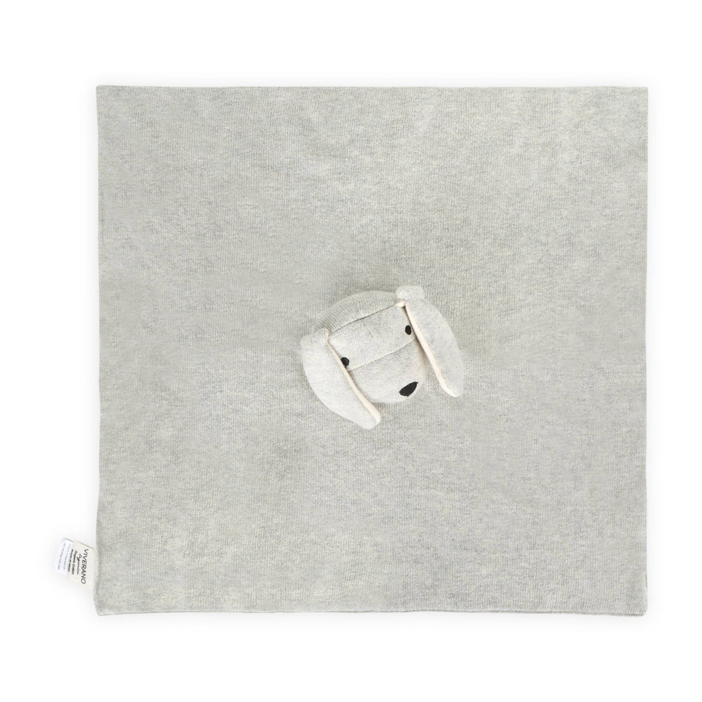 Viverano Organics - Puppy Dog - Organic Baby Lovey Security Blanket Cuddle Cloth