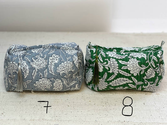 Ten Twenty Six Designs - Block Print Cosmetic Bag: 8