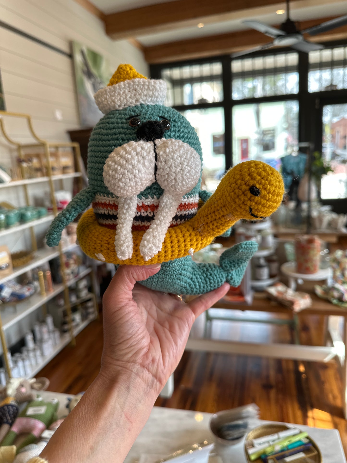 Jimmy - Crochet Walrus