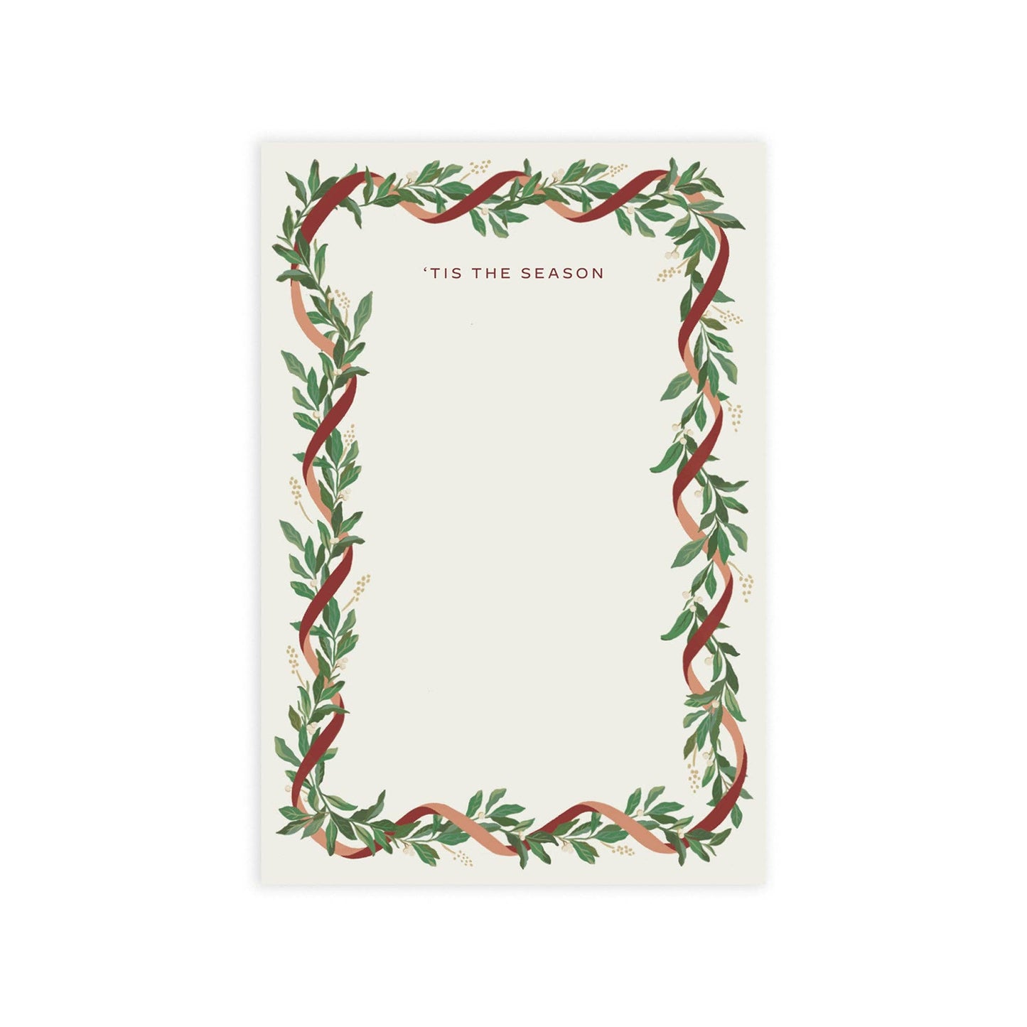 Amy Heitman - Ribbon Laurel Notepad