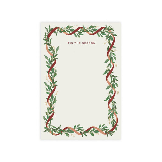 Amy Heitman - Ribbon Laurel Notepad
