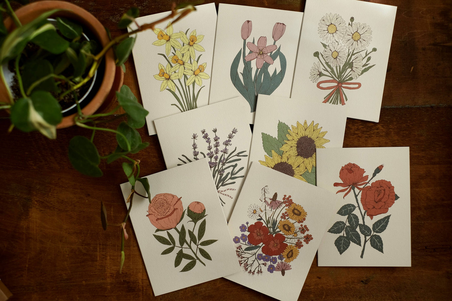 annalisa v. sawtell - The Botanical Promises Collection | Boxed Set of 8 | A2