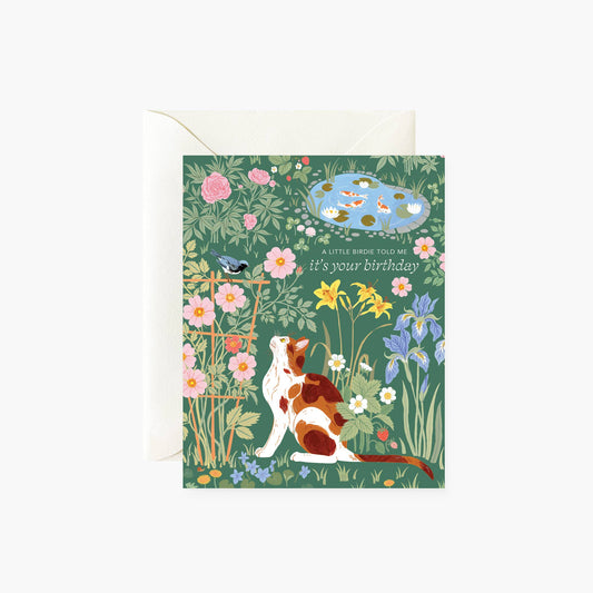 Botanica Paper Co. - A LITTLE BIRDIE TOLD ME | greeting card