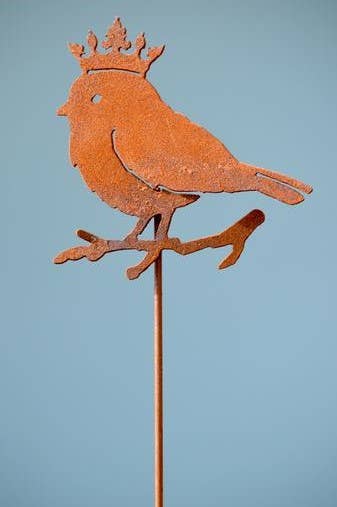 Elegant Garden Design - Chickadee with Crown Pick