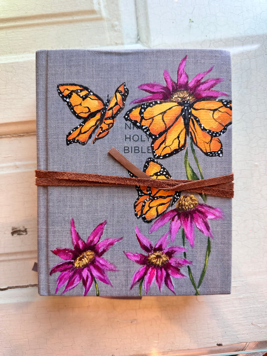 NKJV Hand Painted Journaling Bible