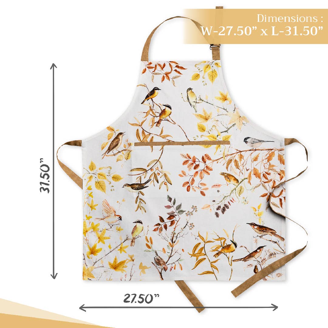 Maison d'Hermine - Design in Every Thread - Apron 100% Cotton - Everyday Cooking - Verdier