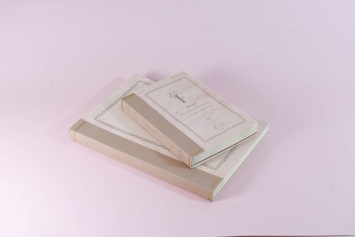Petal & Flow - B5 Rough NoteBook: Floral | Vintage Style Journal 7"x10"