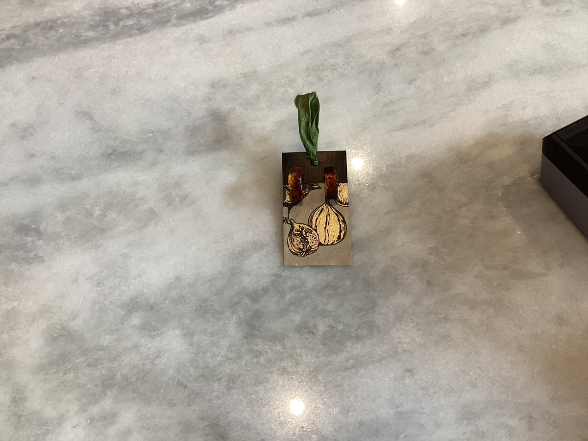 Honey Amber Earring