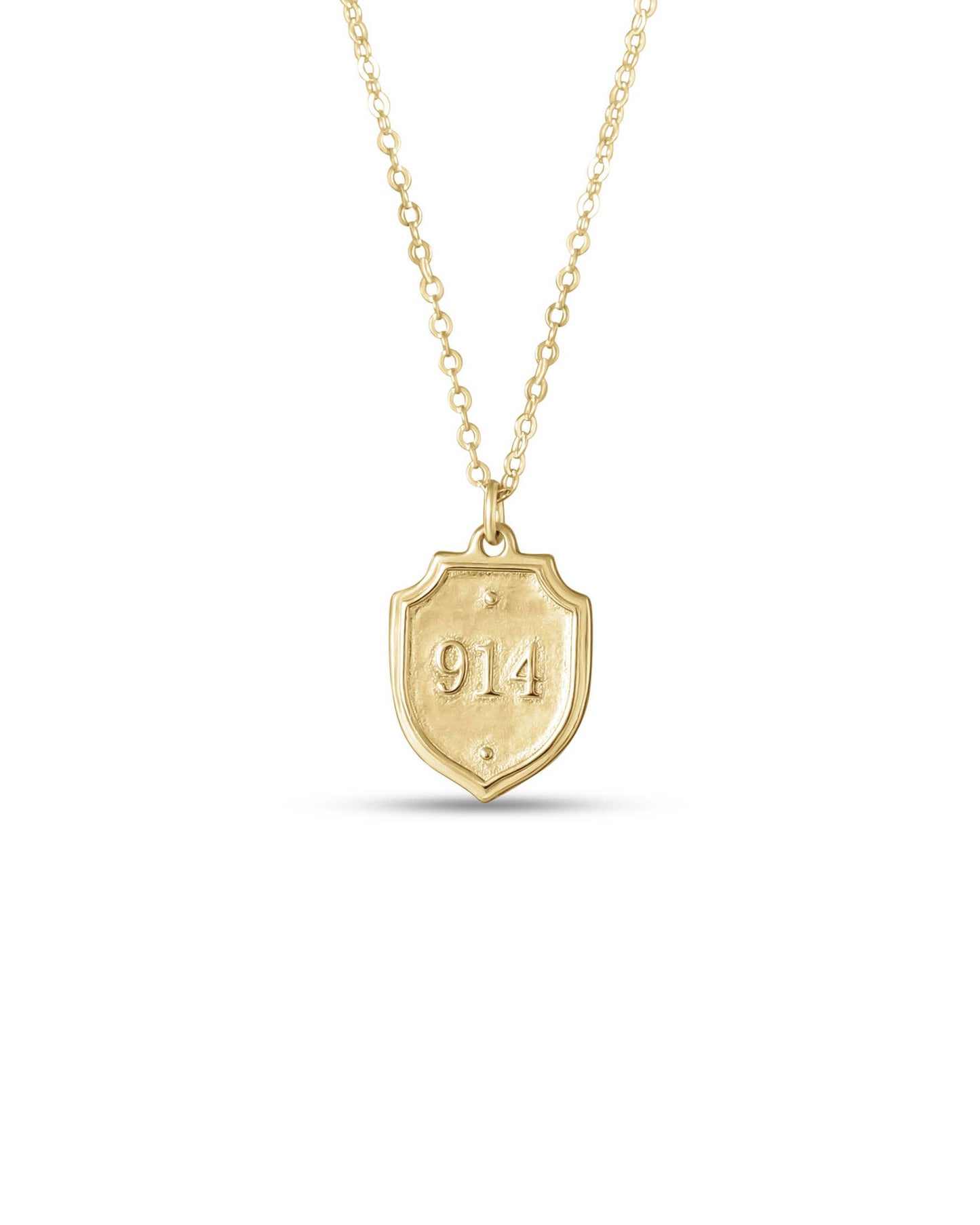Madison Sterling - Necklace (Petite/Gold) - Psalm 91:4