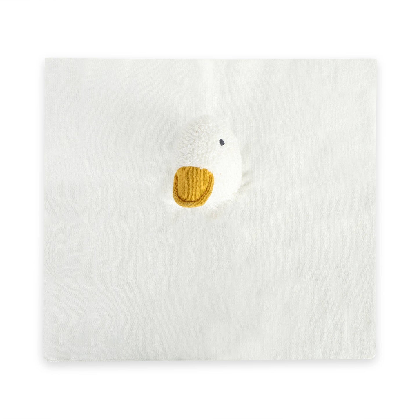 Viverano Organics - Duck - Organic Baby Lovey Security Blanket