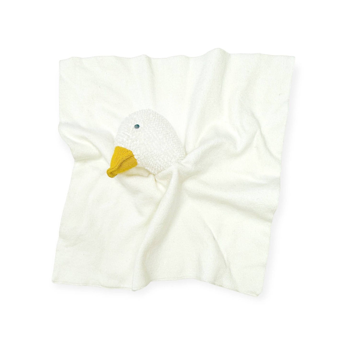Viverano Organics - Duck - Organic Baby Lovey Security Blanket