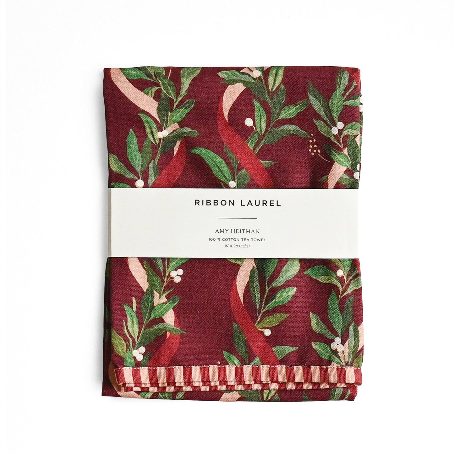 Amy Heitman - Ribbon Laurel Towel