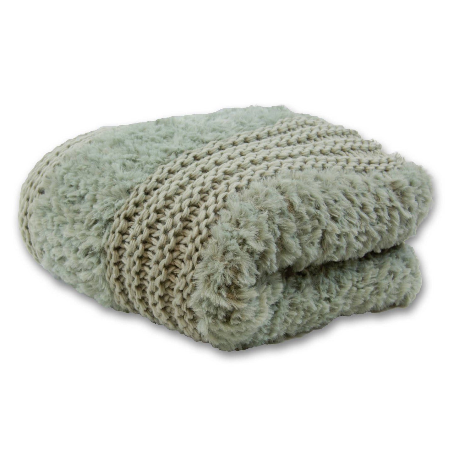 Throw/Blanket - Plush Knit 50x60": Camel