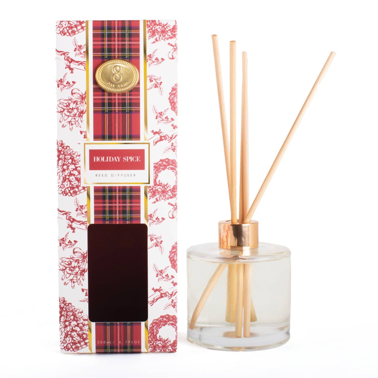 8 Oak Lane - Holiday Spice Reed Diffuser