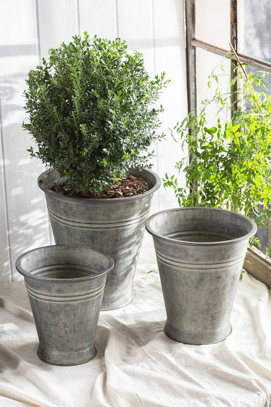 Vagabond Vintage Sm Metal Planter