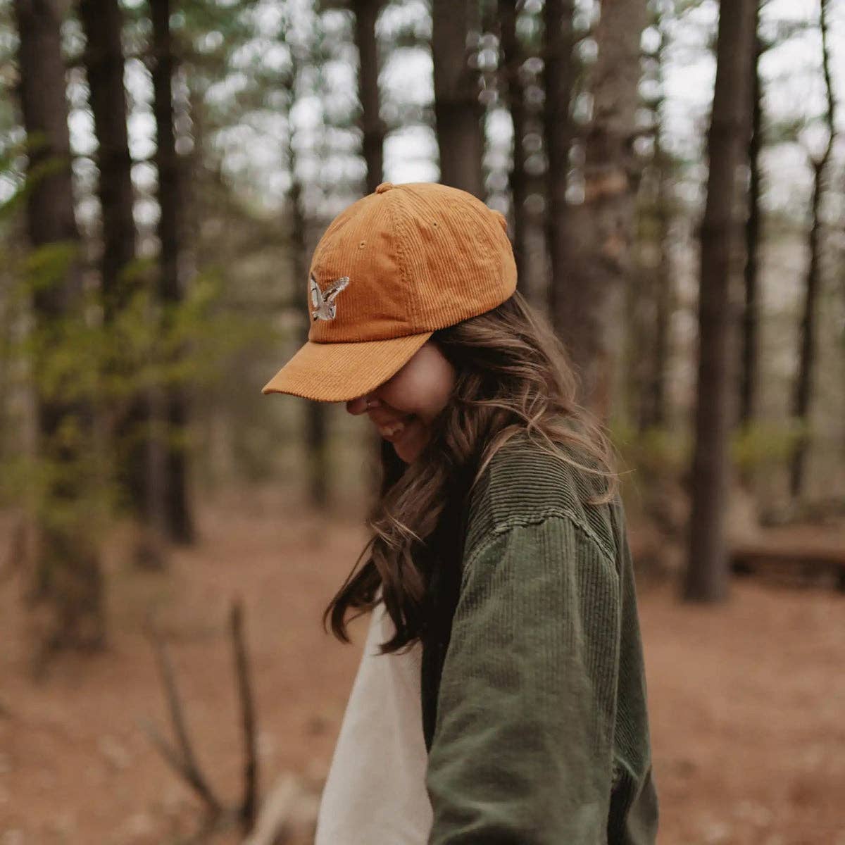 Bird Collective - Barn Owl Corduroy Hat