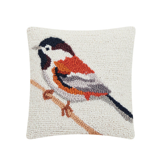 Peking Handicraft - Chickadee Hook Pillow