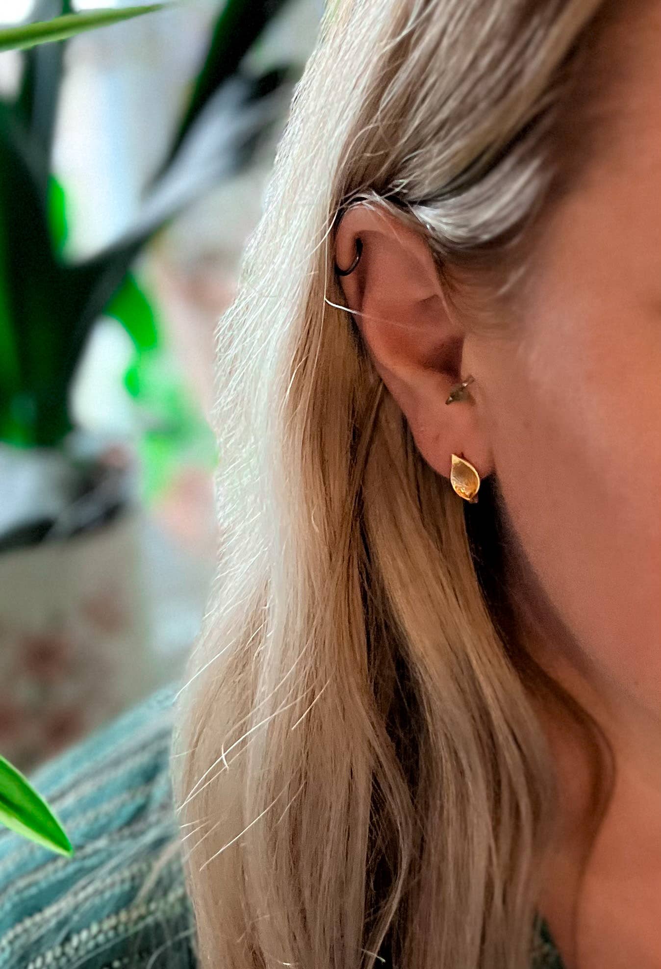 Natalie Clare Collections - Pothos Stud Earring