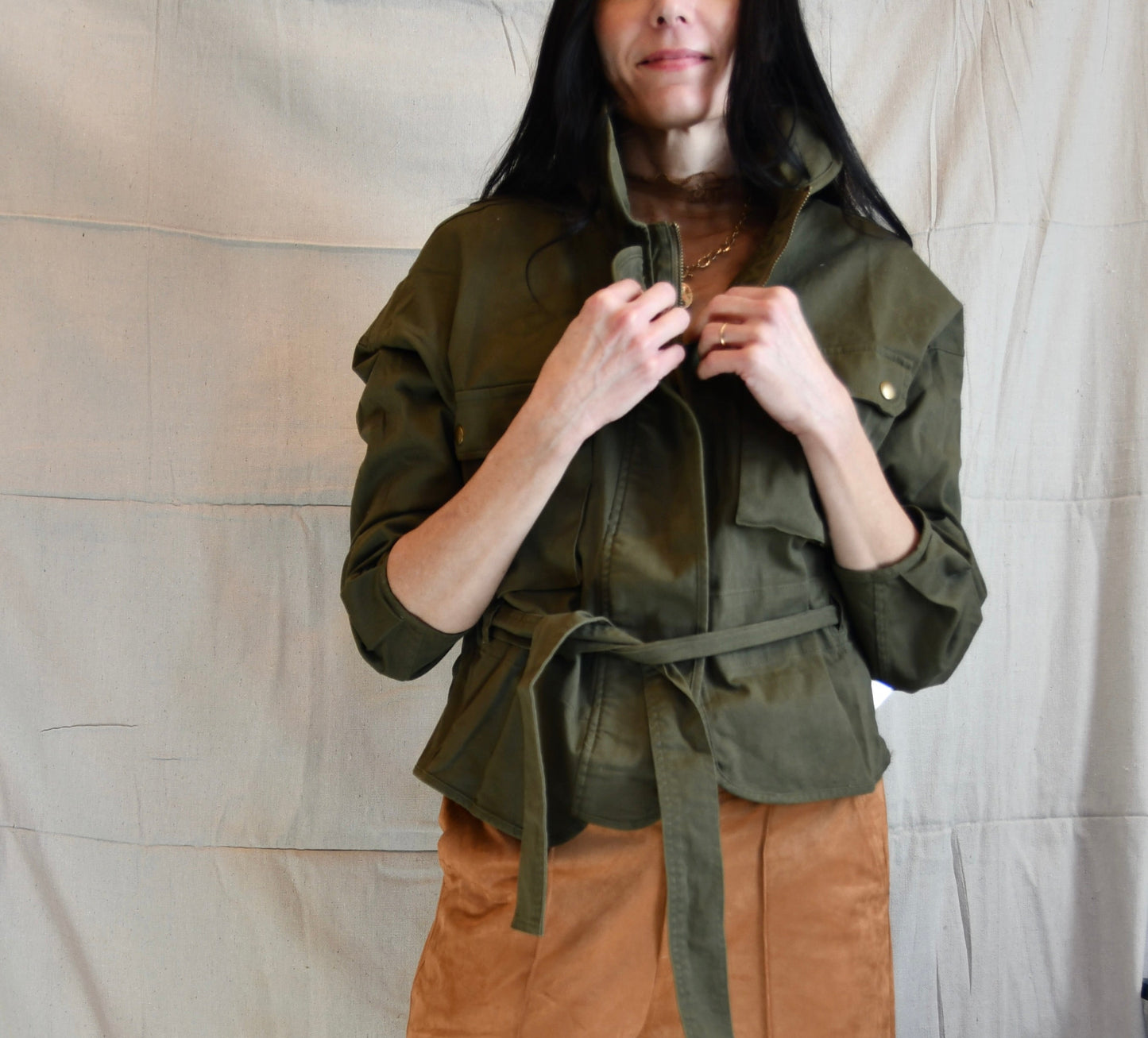 Cropped Trench