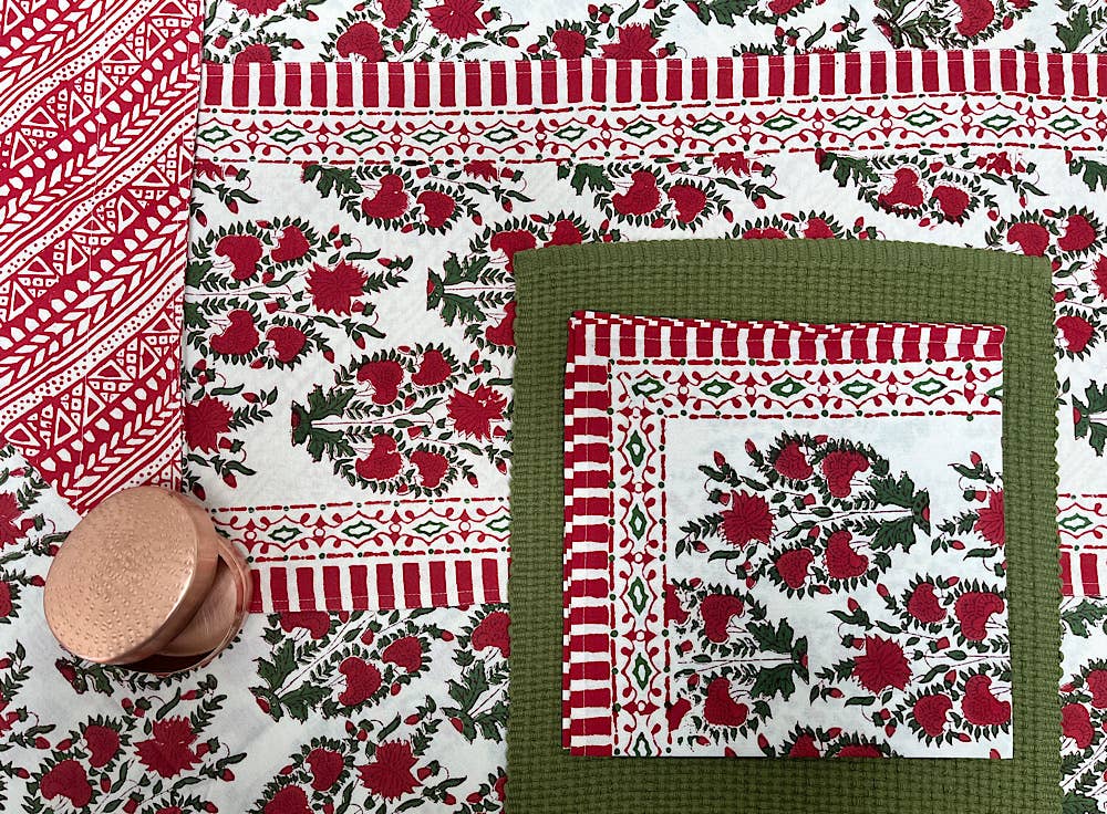 natural habitat - Tablecloth 60X120 Firecracker Flower 2814A