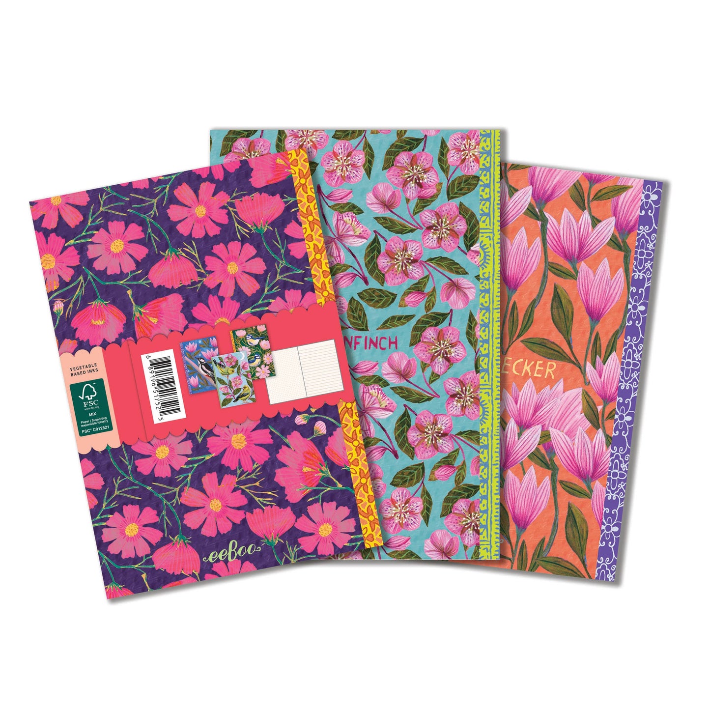 eeBoo - Birds Little Book Set