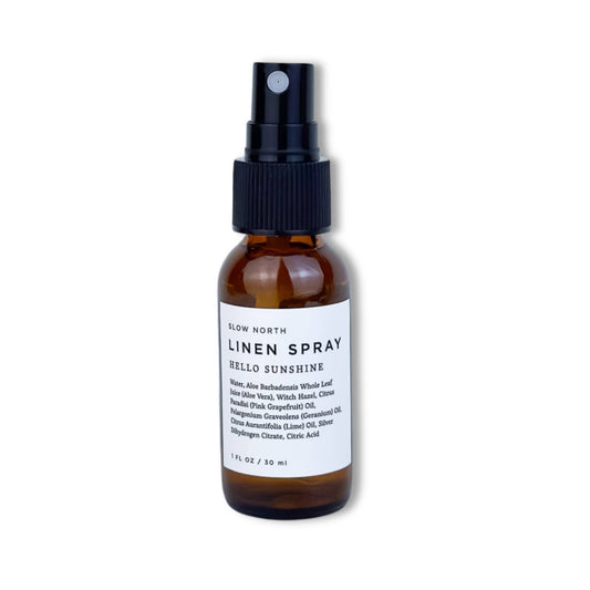 Slow North - Mini Linen Spray - Hello Sunshine