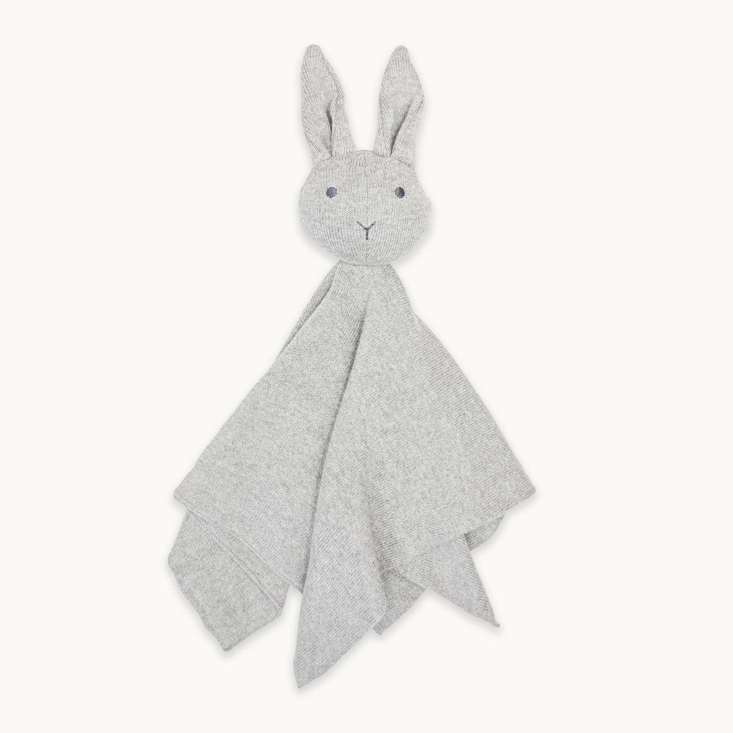 Viverano Organics - Bunny -Organic Baby Lovey Security Knit Blanket Cuddle Cloth