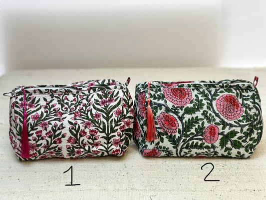 Ten Twenty Six Designs - Block Print Cosmetic Bag: 2