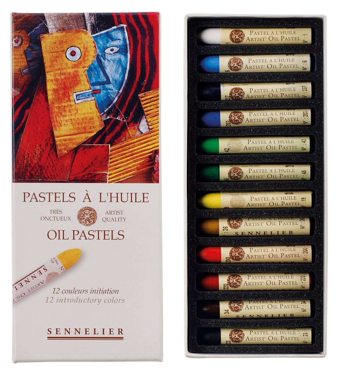Sennelier (Max Sauer) - Sennelier Artists’ Oil Pastels - Set of 12