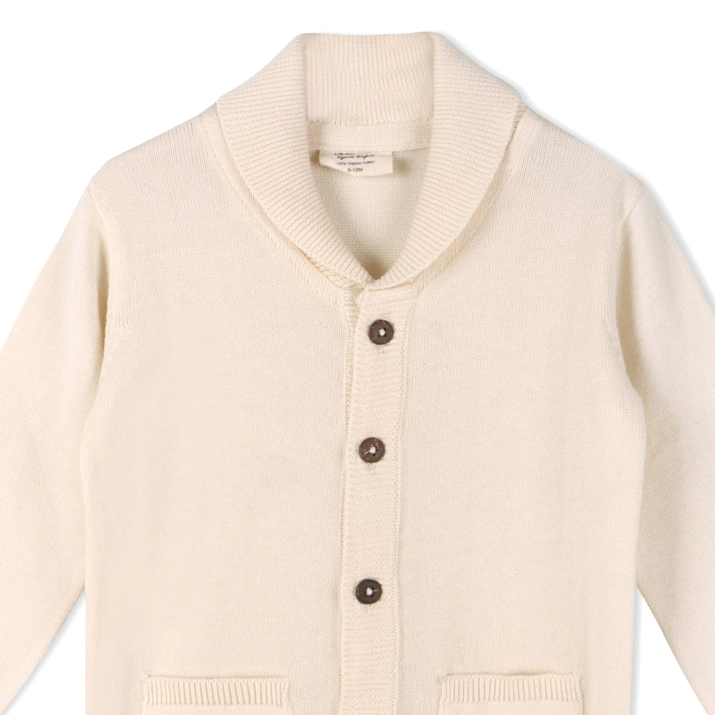 Viverano Organics - Milan Shawl Sweater Knit Baby Jumpsuit (Organic cotton)