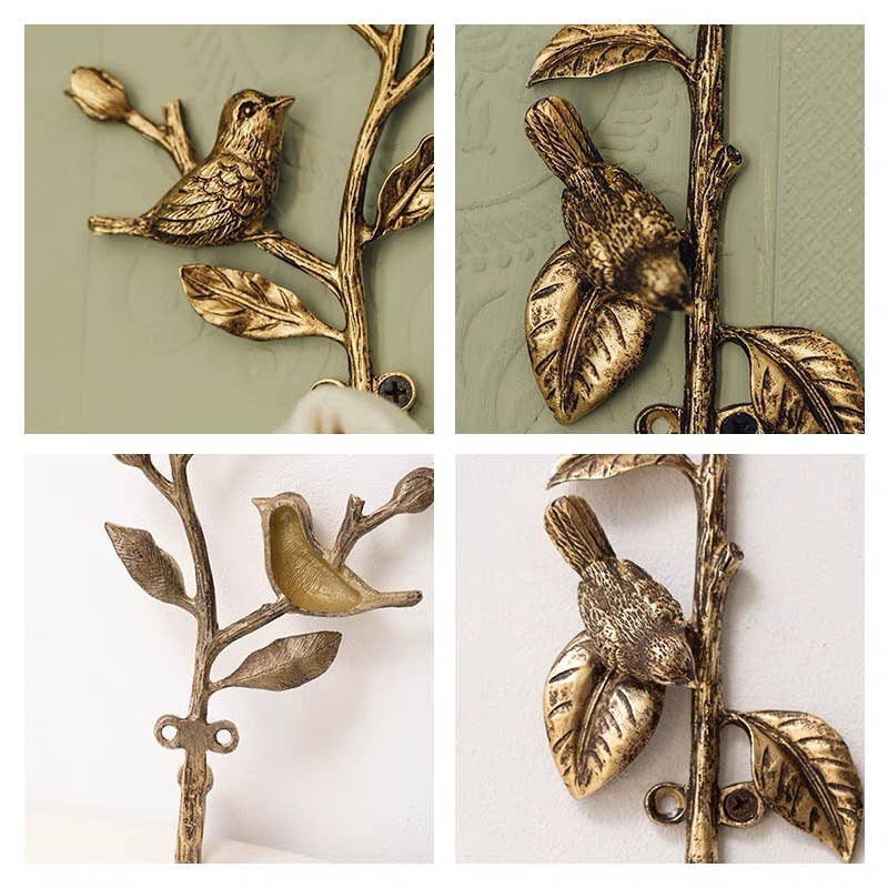 Vagabond Vintage - METAL BIRD HOOK: Style3