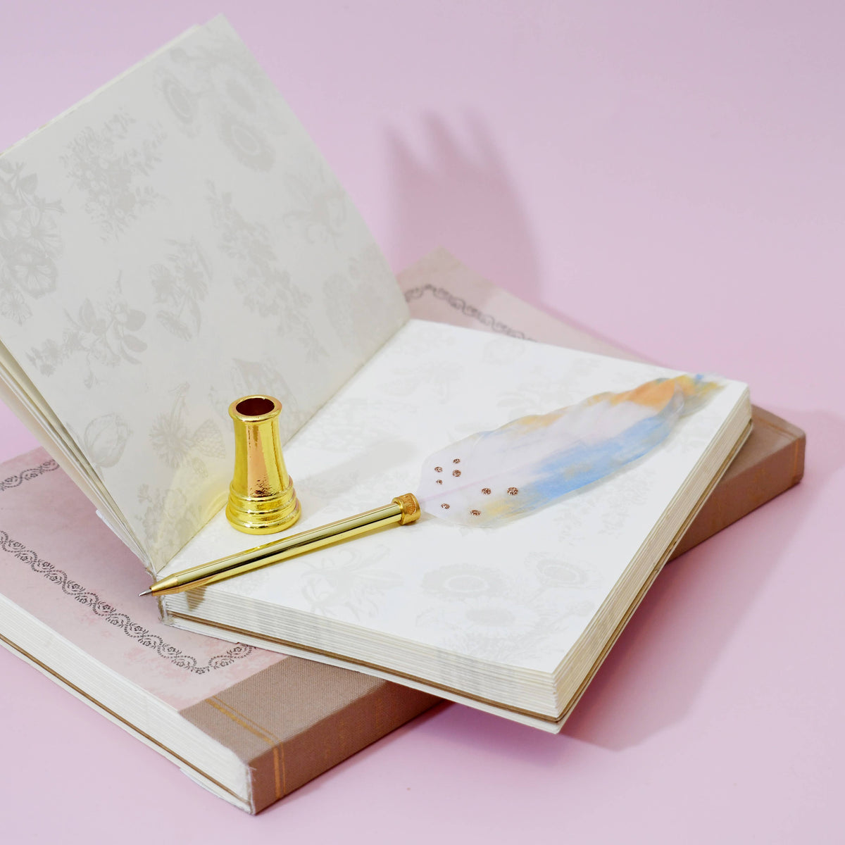 Petal & Flow - B5 Rough NoteBook: Floral | Vintage Style Journal 7"x10"