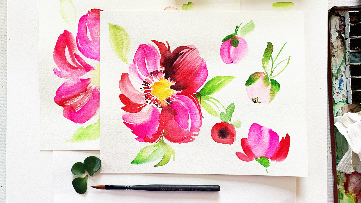 How to Make Art for Joy’s Sake: Free-Spirited Watercolor