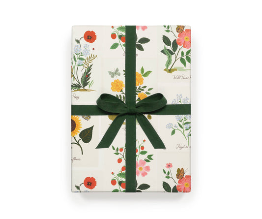 Rifle Paper Co. - Botanical Wrapping Sheet (Roll of 3)