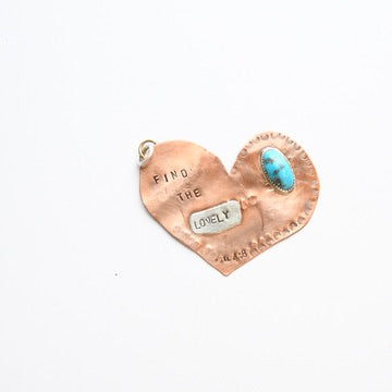 Large Copper Heart