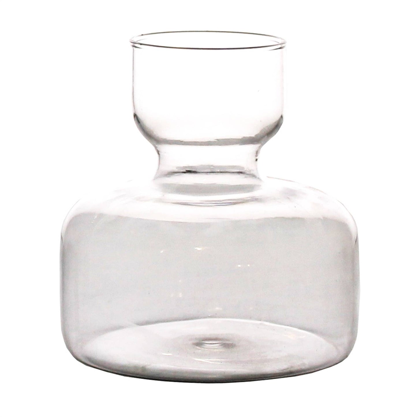 Clear Bulb Vase