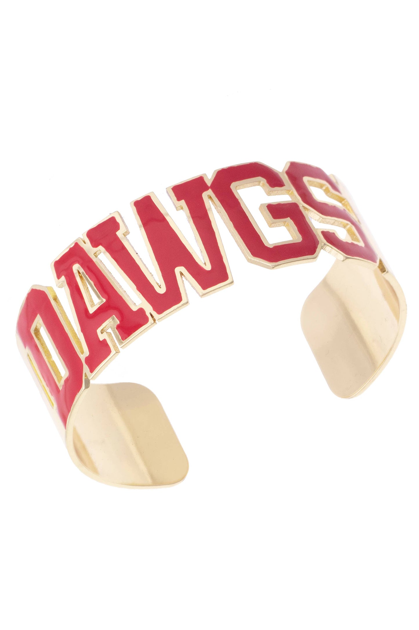 Canvas Style - Georgia Bulldogs Varsity Outline Cuff