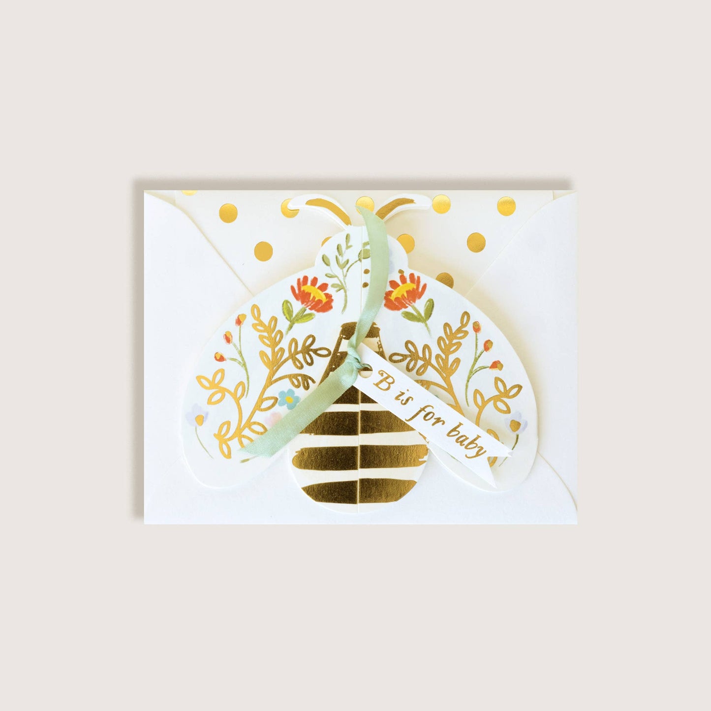The First Snow - Bee is for Baby Greeting Card