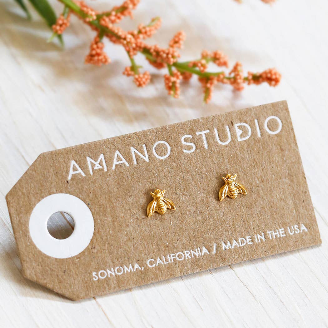 Amano Studio - Honey Bee Studs
