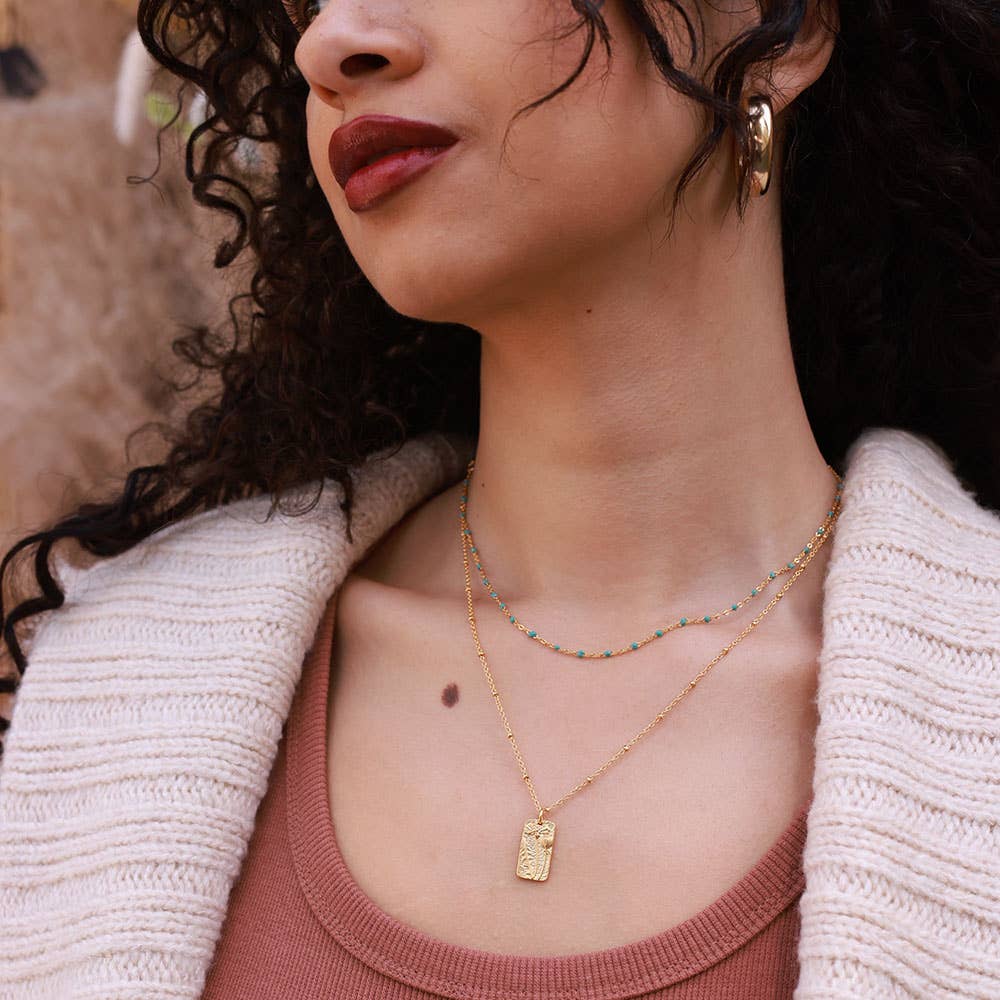 Amano Studio - Flower Medallion Necklace