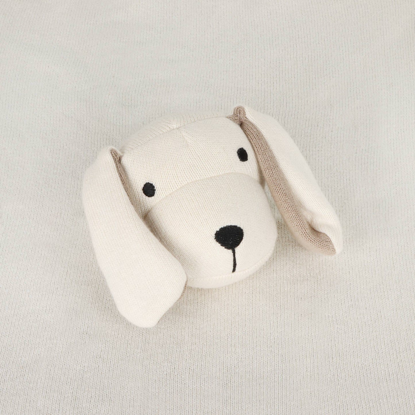 Viverano Organics - Puppy Dog - Organic Baby Lovey Security Blanket Cuddle Cloth