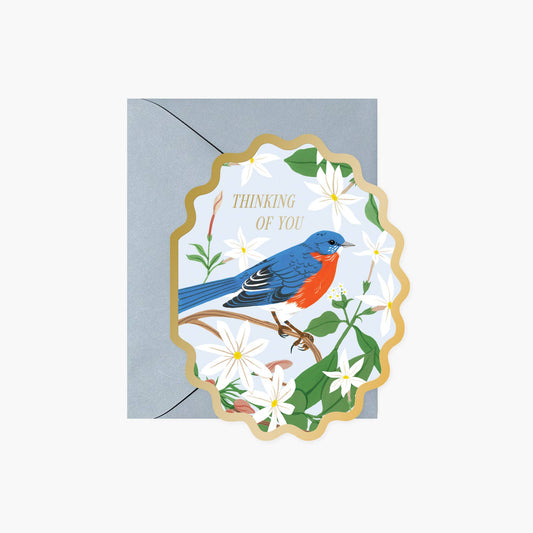 Botanica Paper Co. - BLUEBIRD | Thinking Of You greeting card