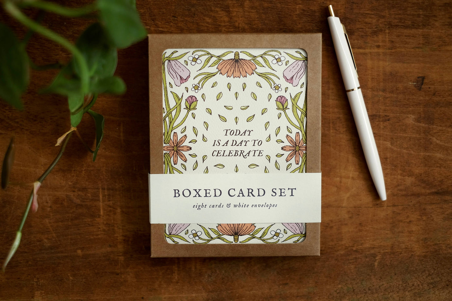 annalisa v. sawtell - Floral Confetti | Boxed Card Set of 8 | A2