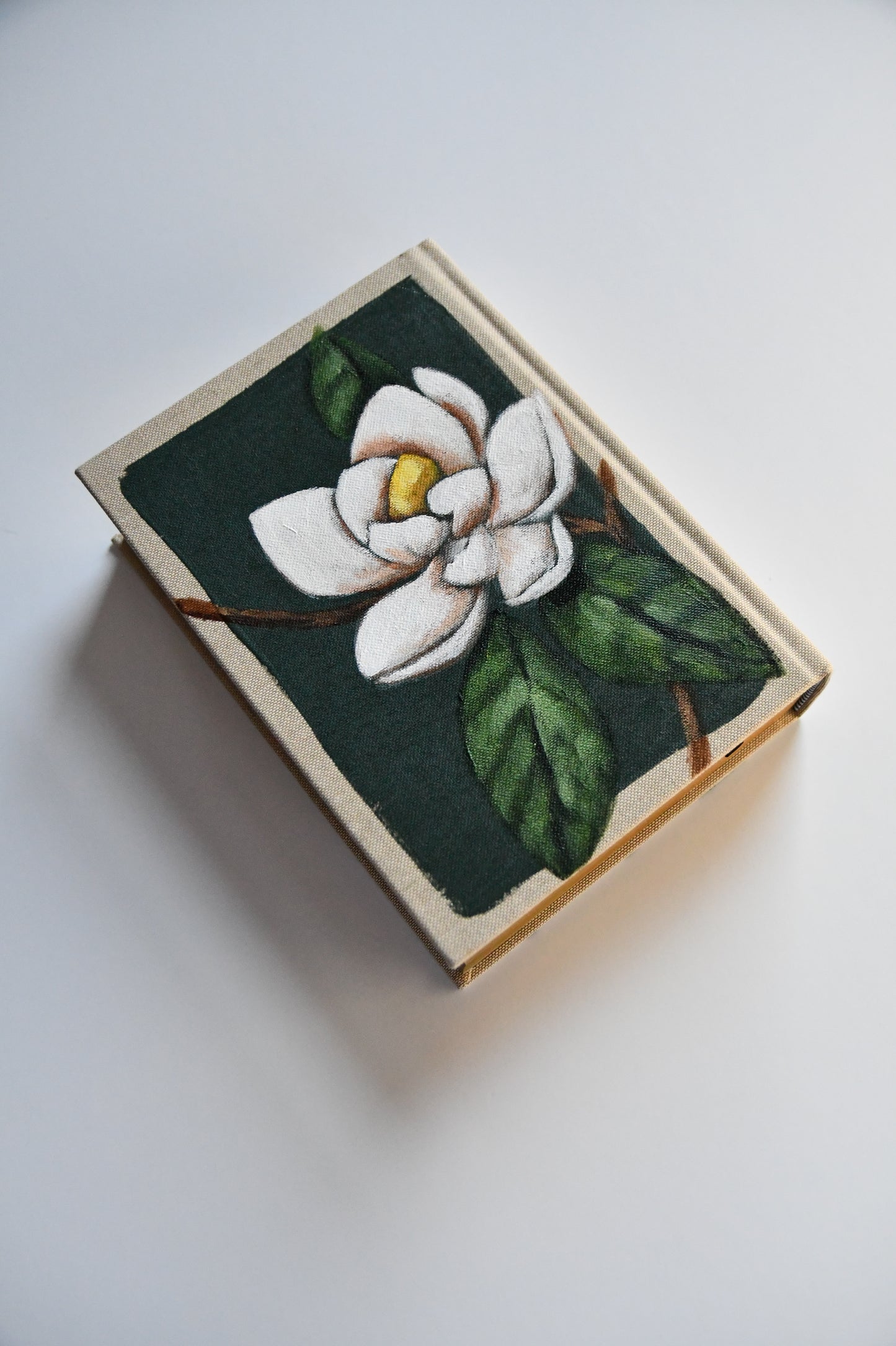 Magnolia Hand Painted Bible