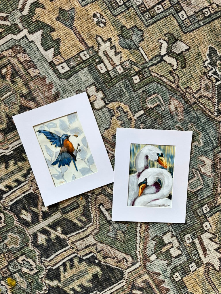 Kindred Spirits - Acrylic on Paper