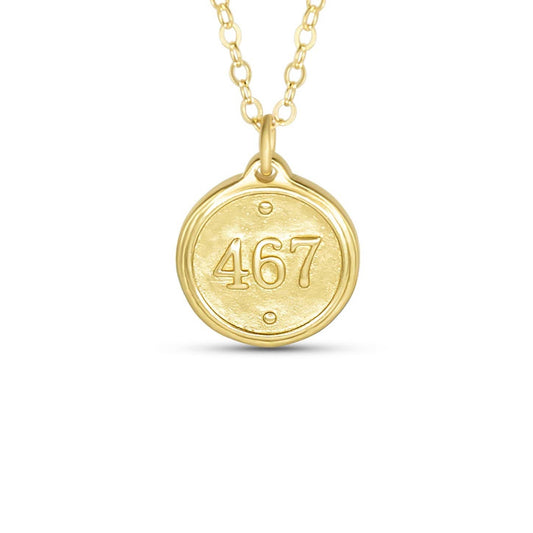 Madison Sterling - 16" - Philippians 4:6-7 (Petite Pendant Necklace)
