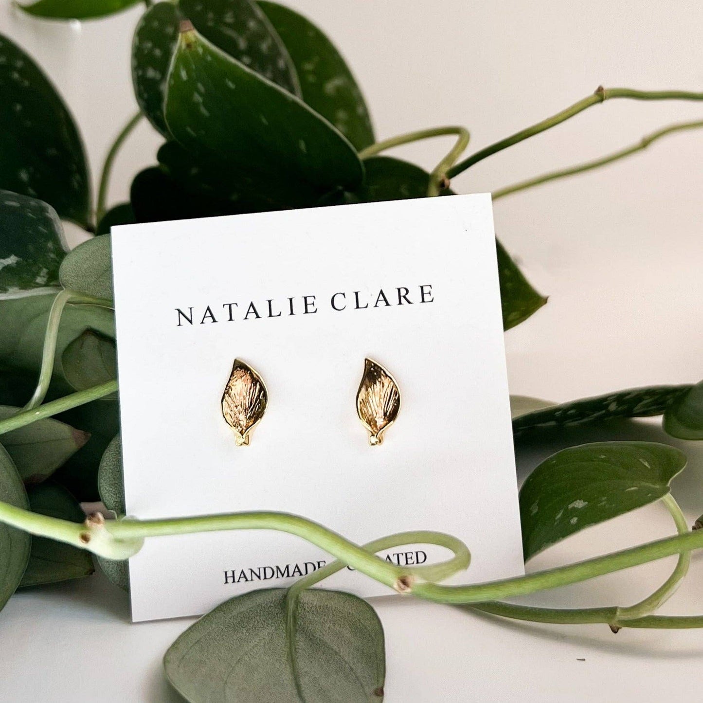 Natalie Clare Collections - Pothos Stud Earring