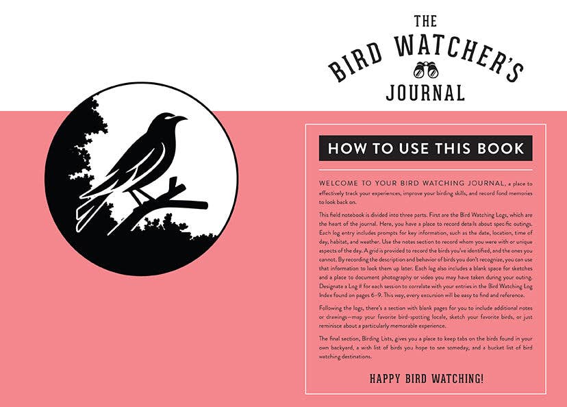 Insight Editions - #1 Pop Culture Publisher - The Bird Watcher's Journal