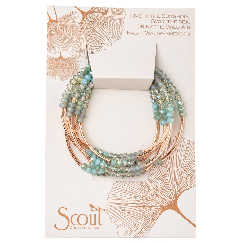 Scout Curated Wears - Scout Wrap : Neptune/rose gold