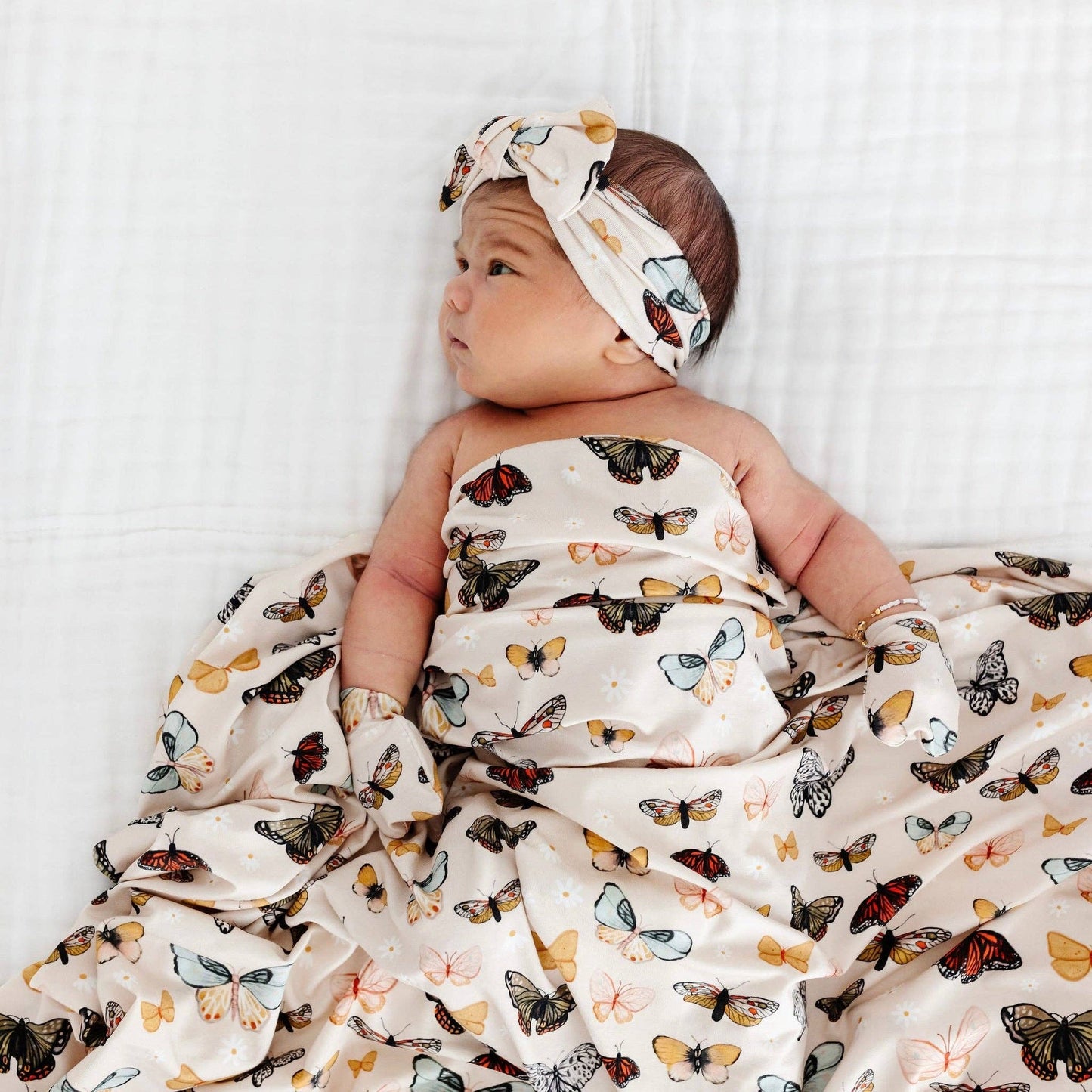 Lou Lou & Company - Amelia Swaddle Blanket: 48x48 Inches